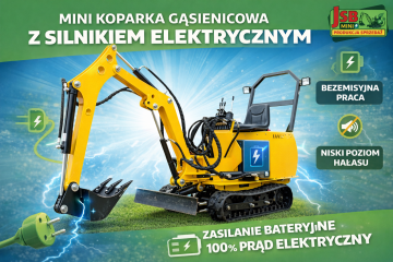 Elektryczna E Ładowarka E Koparka NOWE 2026 | JSB MINI