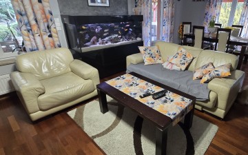 Sofa + 2 fotele sk&oacute;ra naturalna Meble Bydgoszcz ETAP Felix