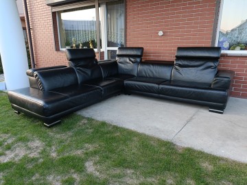 Sprzedam narożnik ze sk&oacute;ry