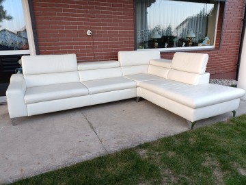 Sprzedam narożnik ze sk&oacute;ry