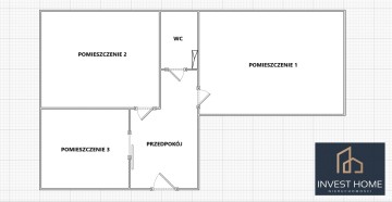 Wynajmę lokal - 45,3 m2- 3 pomieszczenia -Aleje 1 Maja,Konin