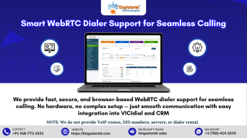Smart WebRTC Dialer Support for Seamless Calling