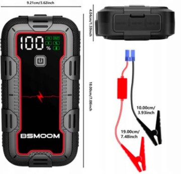 Urządzenie rozruchowe/powerbank/ booster 12800mAh
