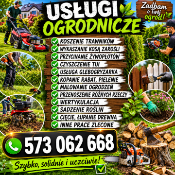 Ogrodnicze usługi