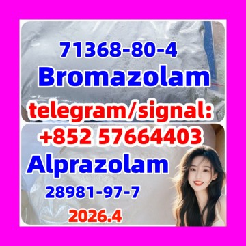 alprazolam 28981-97-7   bromazolam 71368-80-4 benzodiazepine