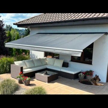 Markizy tarasowe balkonowe ręczne oraz elektryczne PREMIUM