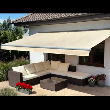 Markizy tarasowe balkonowe ręczne oraz elektryczne PREMIUM