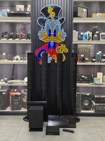 Zestaw kina domowego Sony BDV N990W Stan: używany, sprawny,