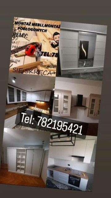 Skręcenie mebli i montaż Paneli podłogowych