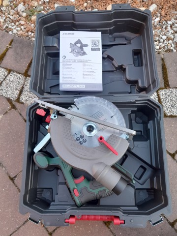 Piła tarczowa akumulatorowa 20V, 20 Li C4. Nowa