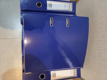 Segregator na dokumenty VauPe A4 75mm FCK 10 szt. z okuciem