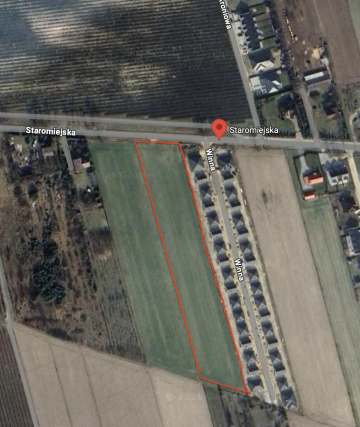 Działka Żychlin pod działalność, parking etc.