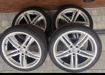 Sprzedam Alufelgi z oponami do audi i innych modeli aut opon