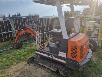 Minikoparka, koparka, kubota. Wynajmę, wypożyczę.