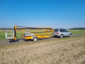 Podnośnik koszowy, zwyżka. Wynajmę, wypożyczę