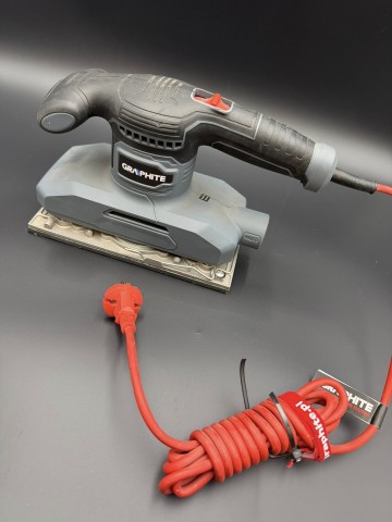 Szlifierka oscylacyjna Graphite 380W Model 59G329 Stan; bard