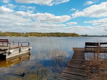 Dom 50m, Mikorzyn 100m od jeziora, pomost OKAZJA
