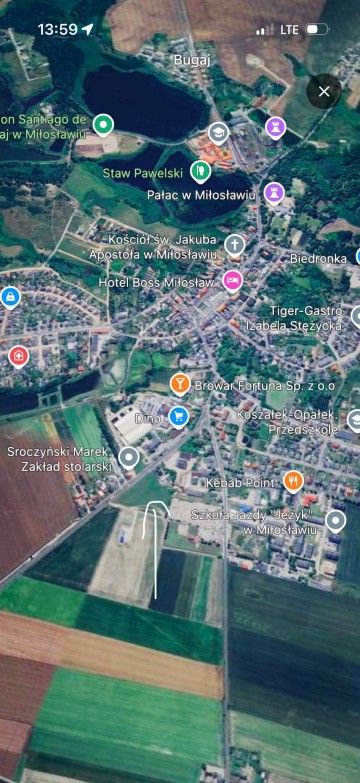 MIŁOSŁAW | DK15 | GOTOWY GRUNT POD INWESTYCJĘ