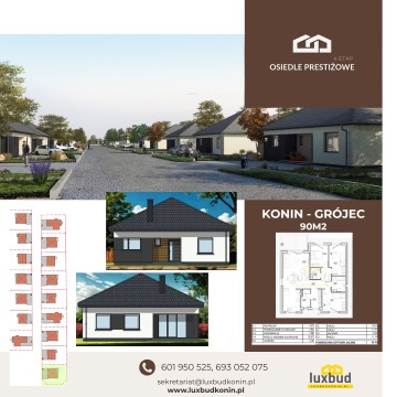 Konin-Grójec- dom 90m