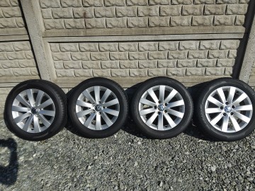 Alufelgi Koła Vw Passat Touran Sharan Opony Lato
