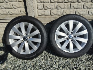 Alufelgi Koła Vw Passat Touran Sharan Opony Lato