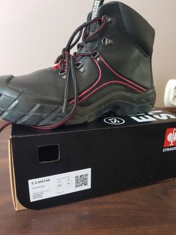 NOWE buty robocze - STRAUSS - typ S3 - rozmiar 43