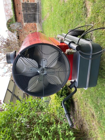 Nagrzewnica przemysłowa olejowa Antares 80kW Italy profesjon