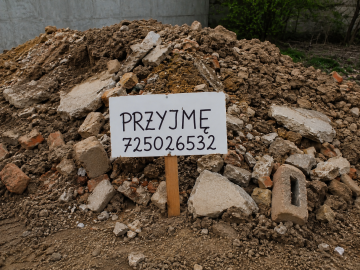 Przyjmę gruz /ziemię