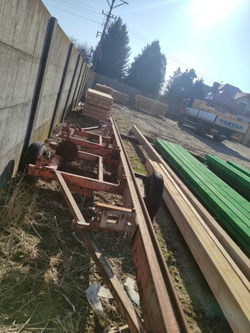 Sprzedam: Rama do  LT40 z podwoziem Wood-Mizer