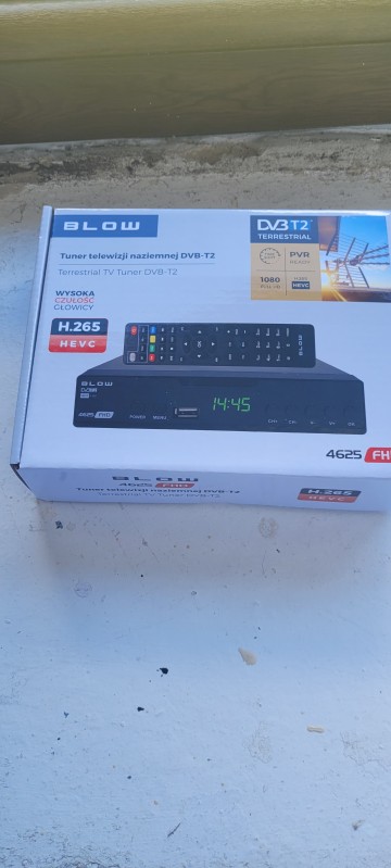 Dekoder dvb t2 Blow nowy
