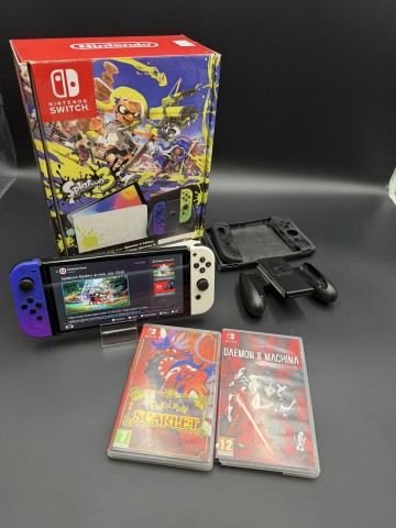 Nintendo switch Oled Splatoon 3 edition Stan: bardzo dobry,