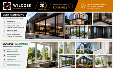 NOWOCZESNE OKNA ALUMINIOWE I PVC – WILCZEK STOLARKA ALUMINIO