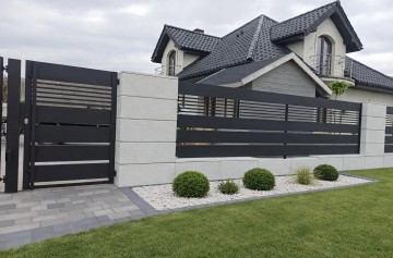 NOWOCZESNE OGRODZENIA ALUMINIOWE