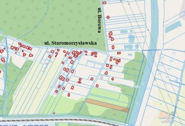Sprzedam działkę rolną 56 arów przy Kanale Ślesińskim