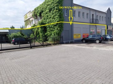 Wynajmę duży lokal handlowo-magazynowy, parter, parking