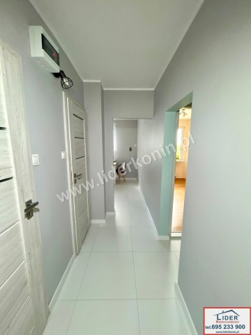 Wynajmę 3-pokojowe mieszkanie z balkonem | 66 m² | Konin