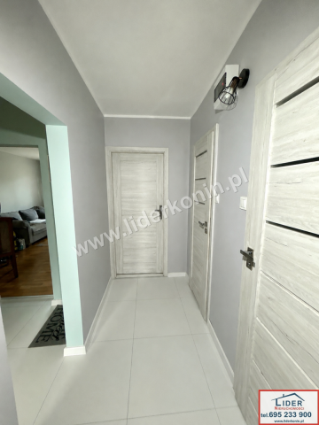 Wynajmę 3-pokojowe mieszkanie z balkonem | 66 m² | Konin