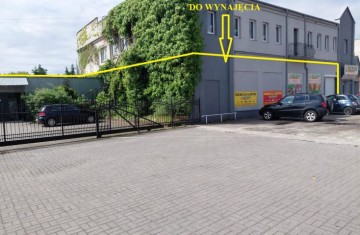 Wynajmę duży lokal handlowo-magazynowy, parter budynku, duży ...