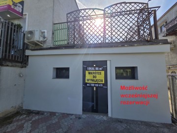 Wynajmę lokal Konin, Chopina 15P/B. Powierzchnia 86m2 + 75m2
