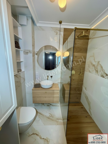 Apartament 57 m&sup2;| 3 pokoje | Wysoki standard | Garaż | Konin