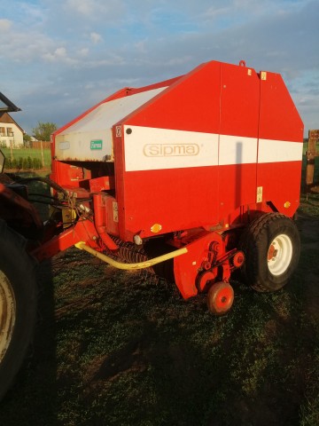 prasa rolująca sipma z276/1 z 1998r szeroki podbieracz