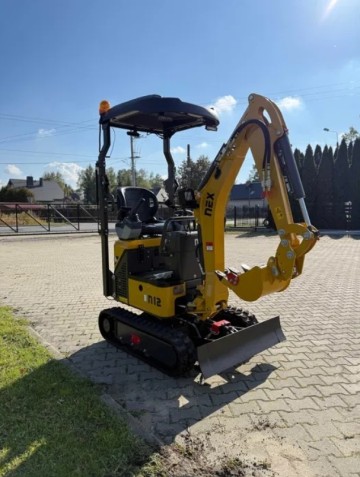 Koparka Nex N12 Full Nowa wersja -Yanmar + Przyczepa