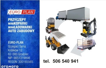 Przyczepa Kiper z pilotem Brenderup | DMC 2500kg | Leasing