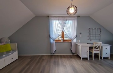 Nowoczesny dom, duża działka, dwustanowiskowy garaż, gm. Sta ...