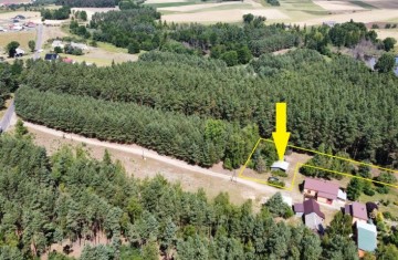 Na sprzedaż działka budowlana w sąsiedztwie lasów i jeziora