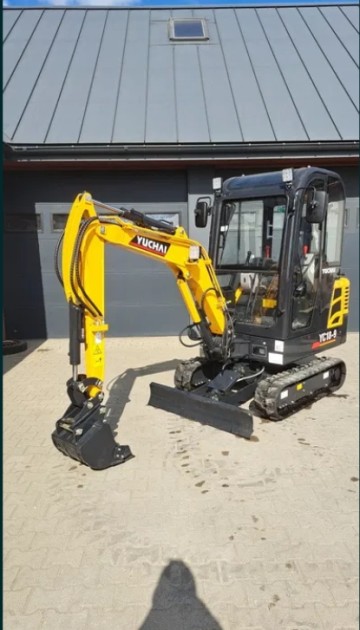 Koparka/Mini koparka NEX 1850kg YUCHAI YC18-9Yanmar