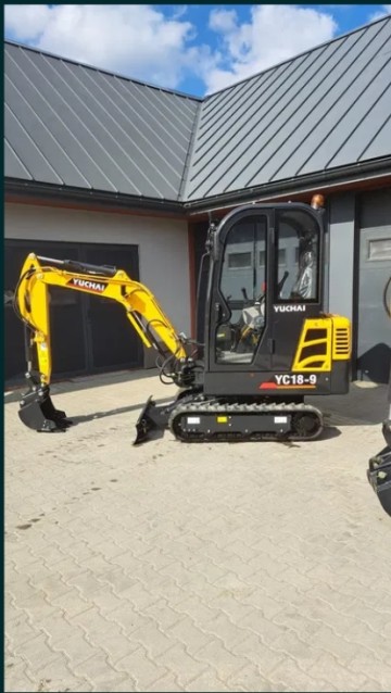 Koparka/Mini koparka NEX 1850kg YUCHAI YC18-9Yanmar
