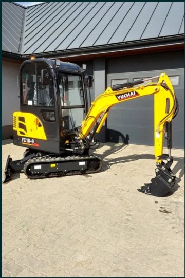 Koparka/Mini koparka NEX 1850kg YUCHAI YC18-9Yanmar