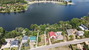 Linia brzegowa - Głębockie Pierwsze - Ślesin - 811 m2.