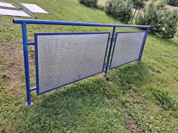 Balustrady , barjerki , blacha inox